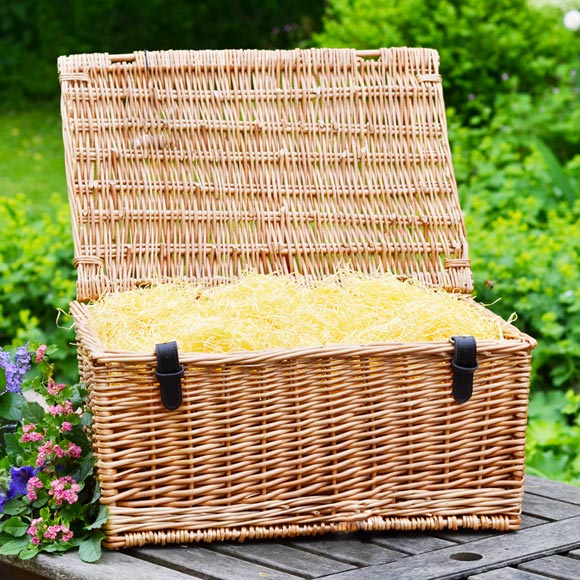 Traditional Wicker Basket - Large